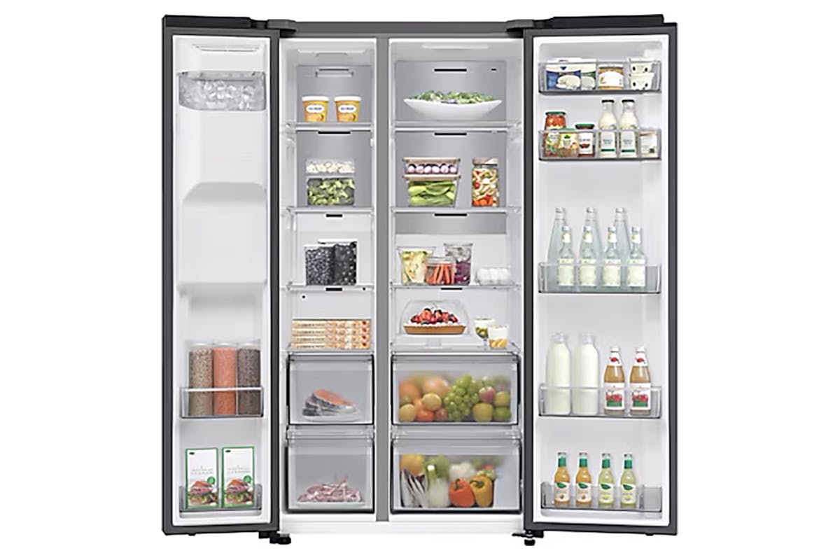 Samsung Series 7 Side-by-Side Freestanding Fridge Freezer | RS70F66KCFEU-2