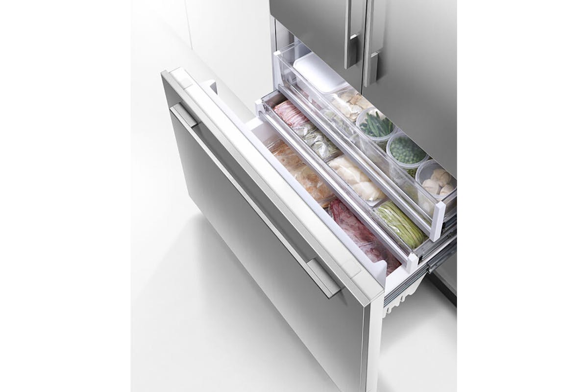 Fisher & Paykel Series 7 90cm Built-in French Door Fridge Freezer | RS90AU3-16