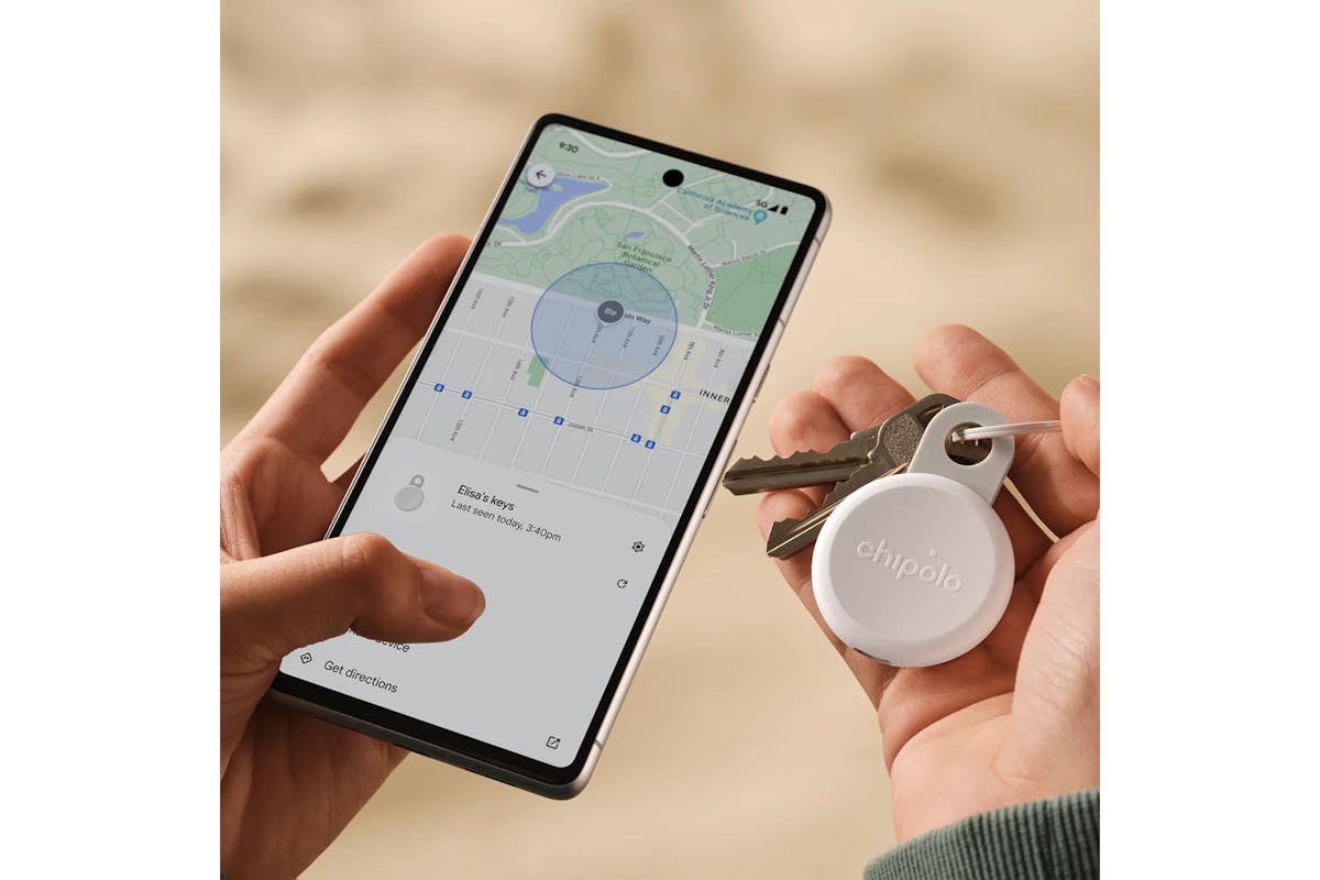 Chipolo Loop Tracker Tag | Chalk-2
