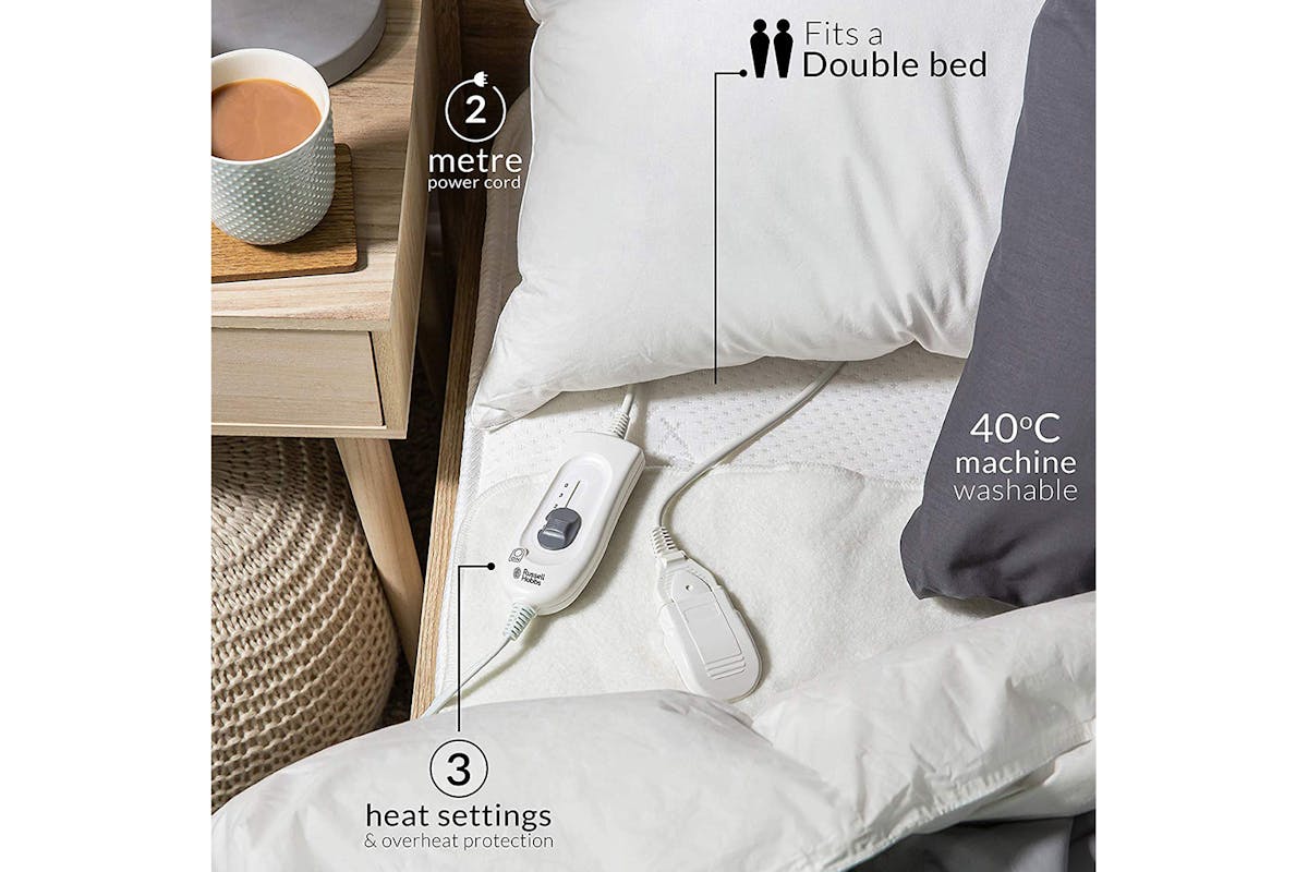 Russell Hobbs Double Electric Underblanket | RHEDB6002-3