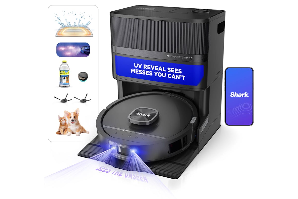 Shark UV Reveal Robot Vacuum Cleaner and Mop | RV3000XEUK-4