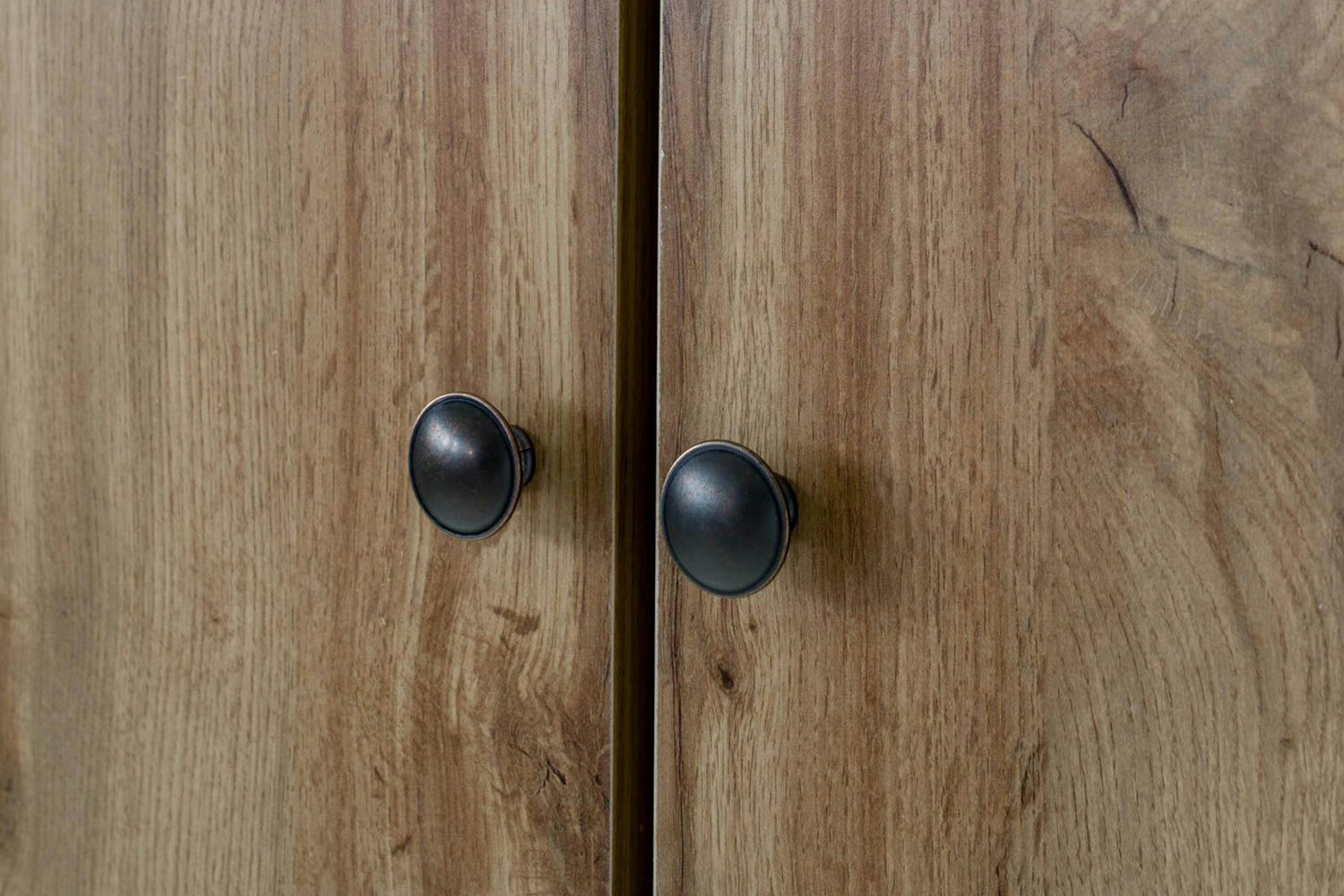 Zion Wardrobe | 2 Door | Oak Effect-7