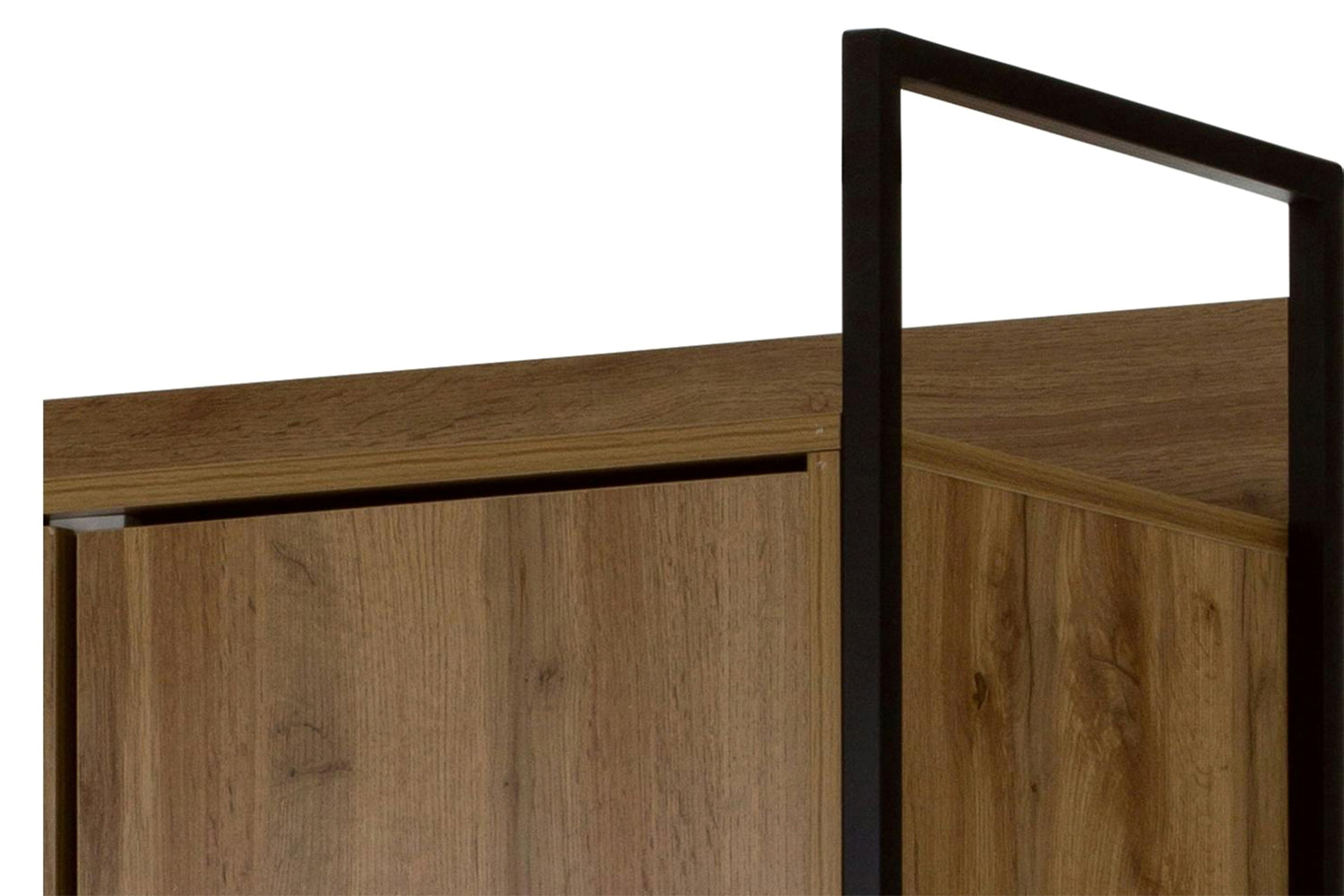 Zion Wardrobe | 2 Door | Oak Effect-8