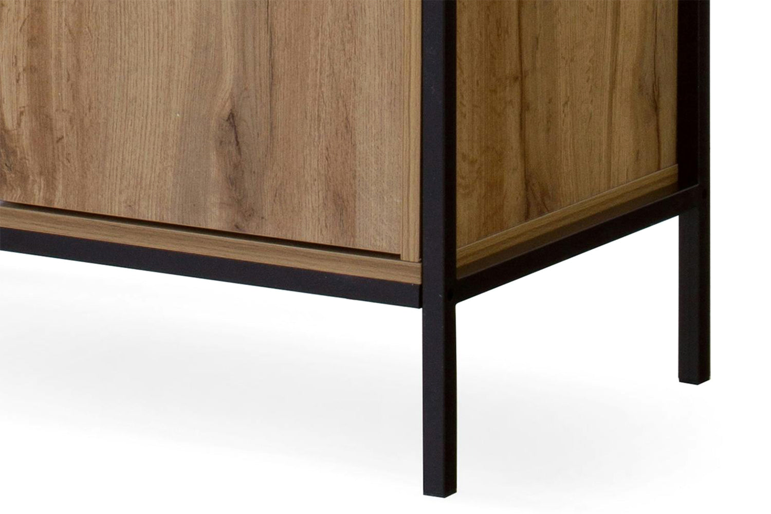 Zion Wardrobe | 2 Door | Oak Effect-9