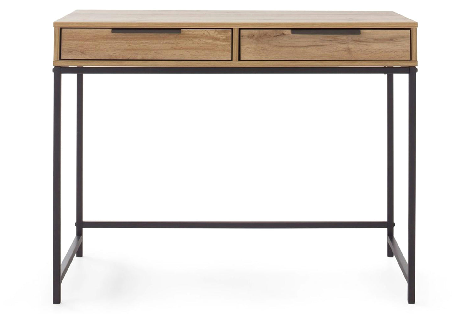 Zion Desk | 2 Drawer | Oak Effect