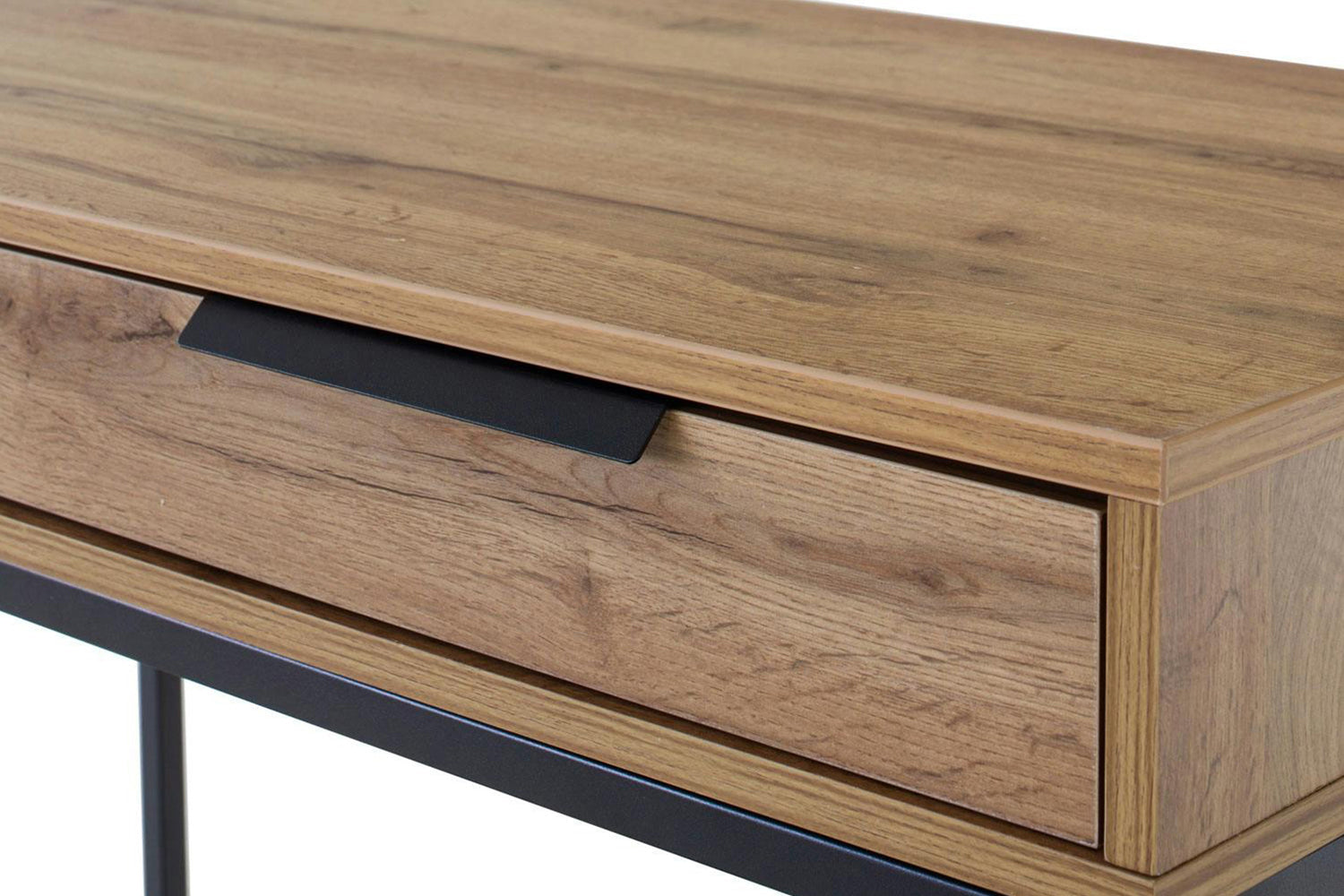 Zion Desk | 2 Drawer | Oak Effect-6
