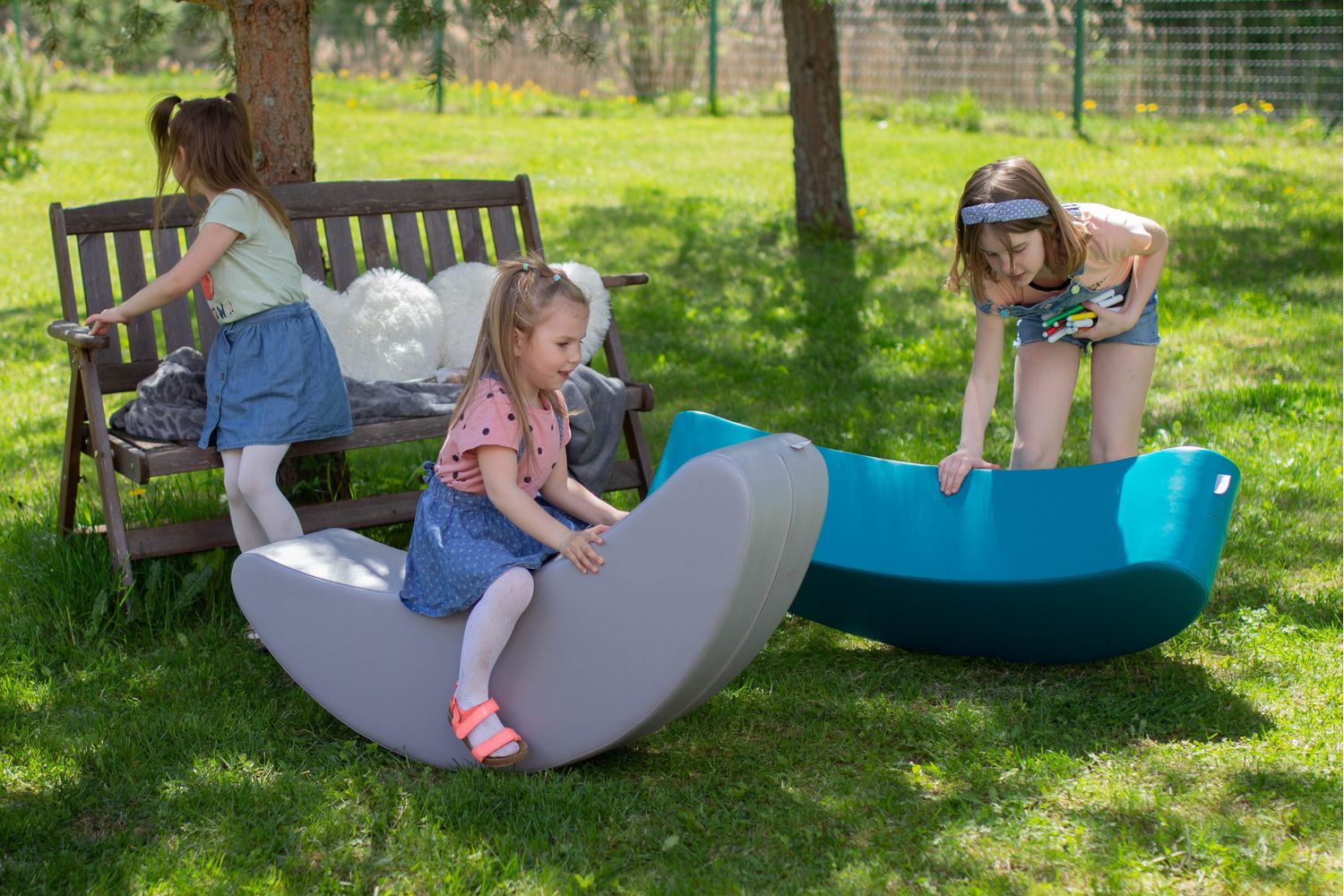 Iglu Soft Play Banana Rocking Toy For Kids Â– Motor Skills Enhancing Foam Toys-2