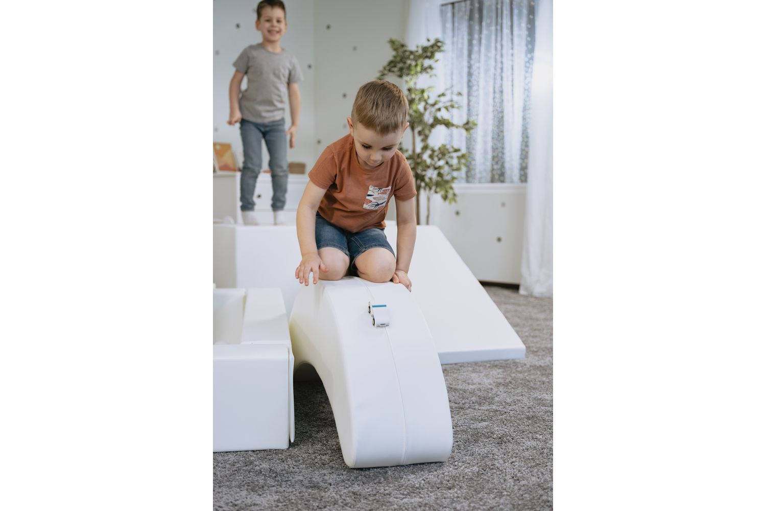 Iglu Soft Play Rocking Banana Toy For Children: Develop Balance, Coordination, Kids Foam Blocks, Sensory Toy-6
