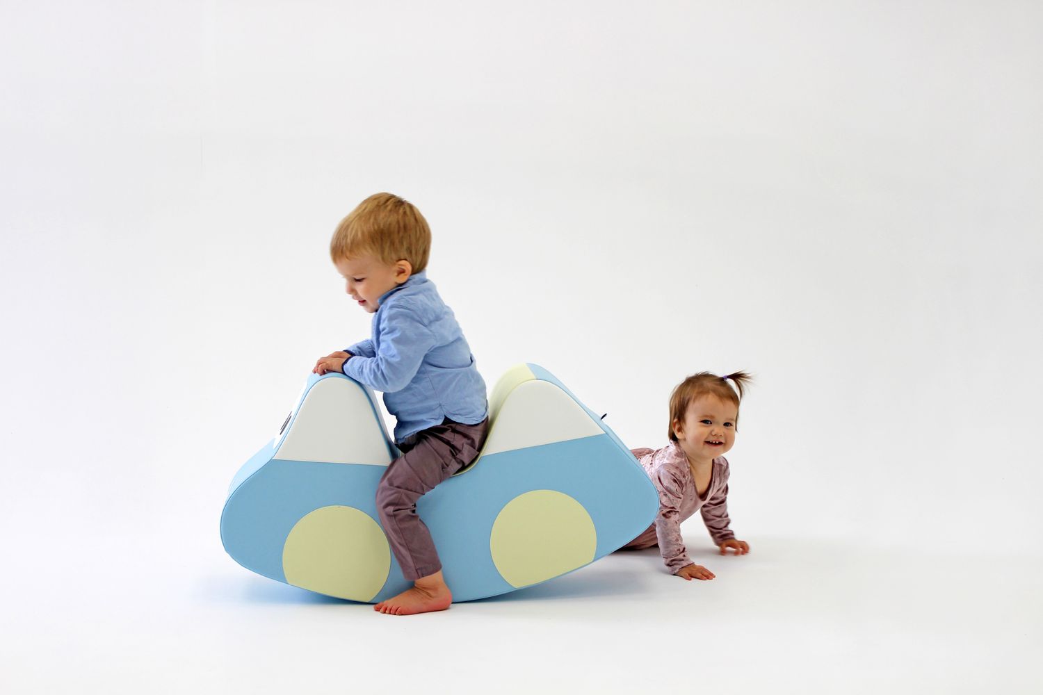 Iglu Soft Play Rocking Toys - Interactive Kids Foam Blocks For Physical And Mental Development-2