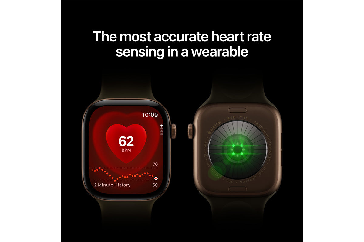 Apple Watch Series 12 | GPS + Cellular | 46mm | Radiant Gold Titanium | Radiant Gold Milanese Loop | S/M-3