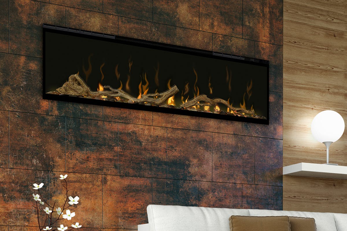 Dimplex Driftwood & River Rock Fuel Bed Fireplace Accessory, Suitable For 50" LED Dimplex Fire | LF50DWS-2