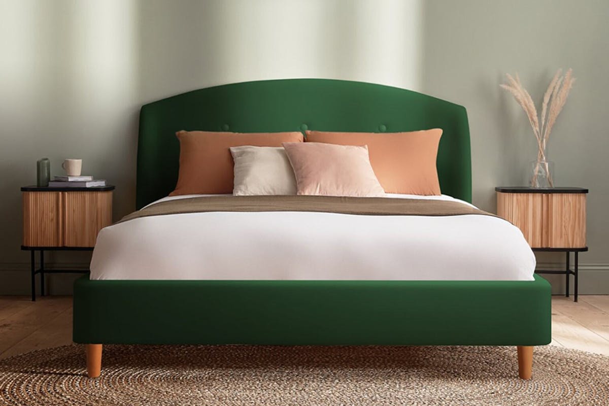 Silentnight | Evana Bed Frame with Beech Leg | King | 5ft | Colour Options-13