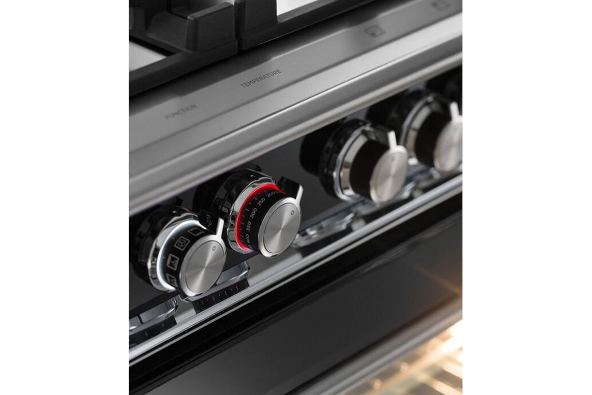 Fisher & Paykel 90cm Dual Fuel Range Cooker | OR90SCG6B1 | Black-7