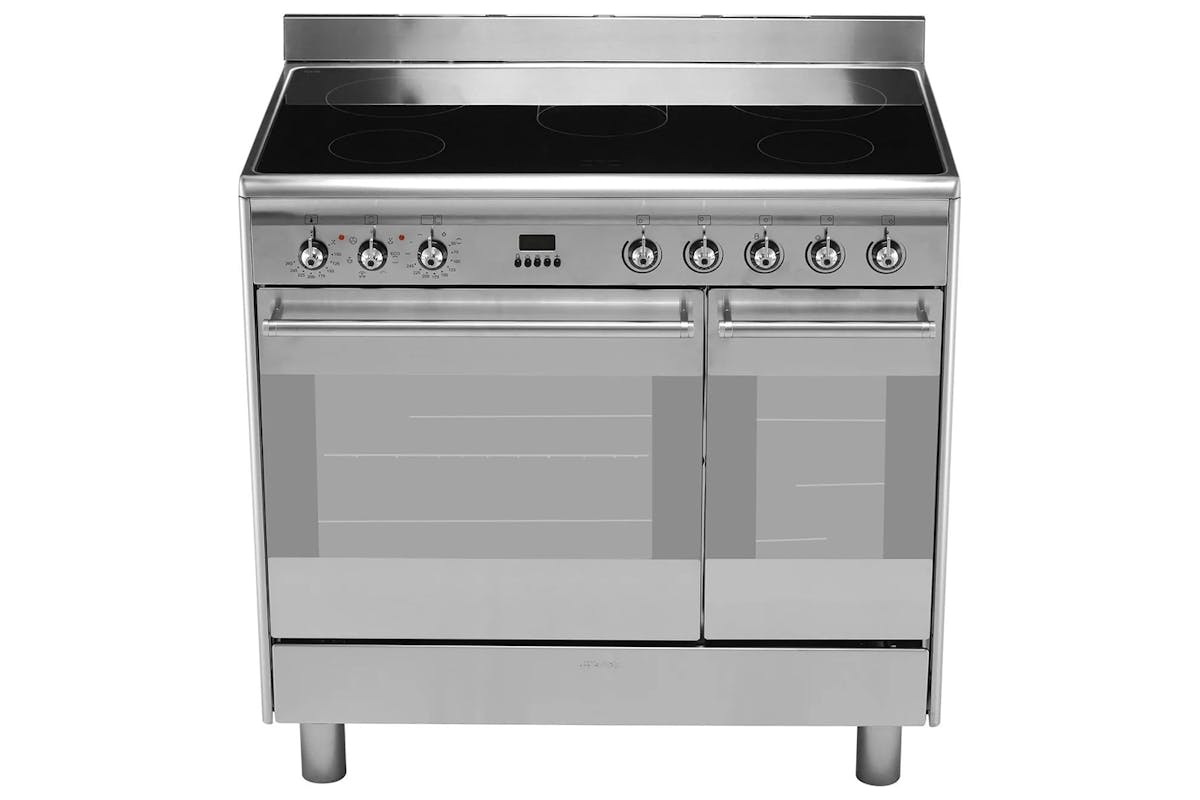 Smeg 90cm Electric Range Cooker | SUK92CMX9 | Stainless Steel-5