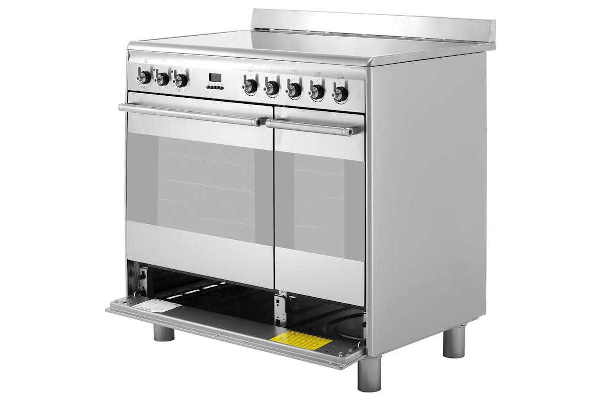 Smeg 90cm Electric Range Cooker | SUK92CMX9 | Stainless Steel-7