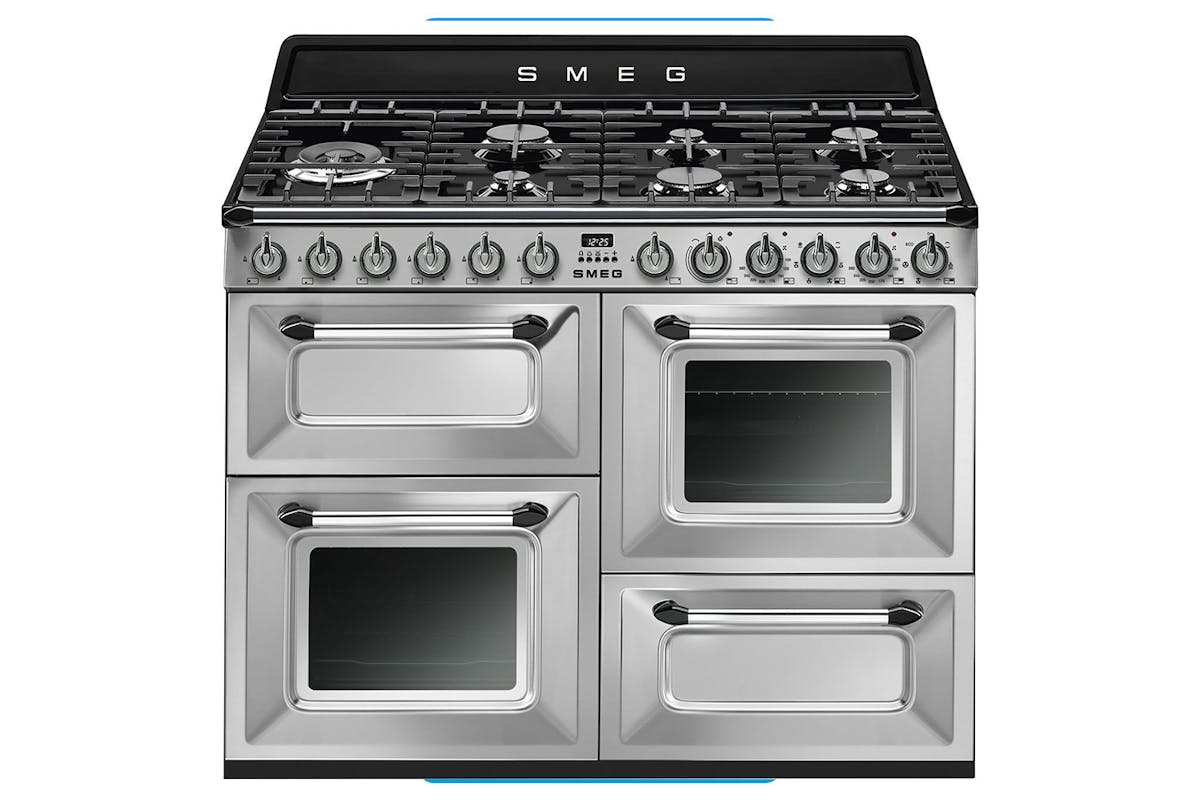 Smeg 110cm Victoria Dual Fuel Range Cooker | TR4110X-1 | Stainless Steel