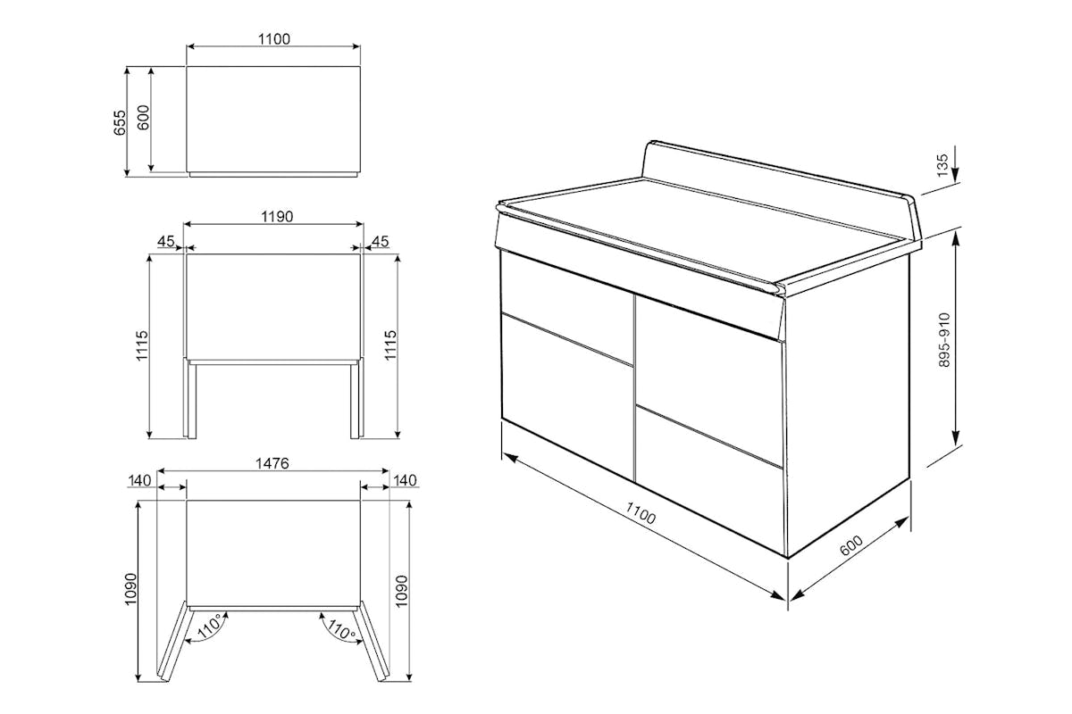 Smeg 110cm Victoria Dual Fuel Range Cooker | TR4110X-1 | Stainless Steel-4