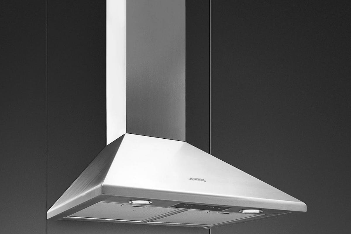 Smeg 60cm Chimney Hood | KSED65XE | Stainless Steel-2
