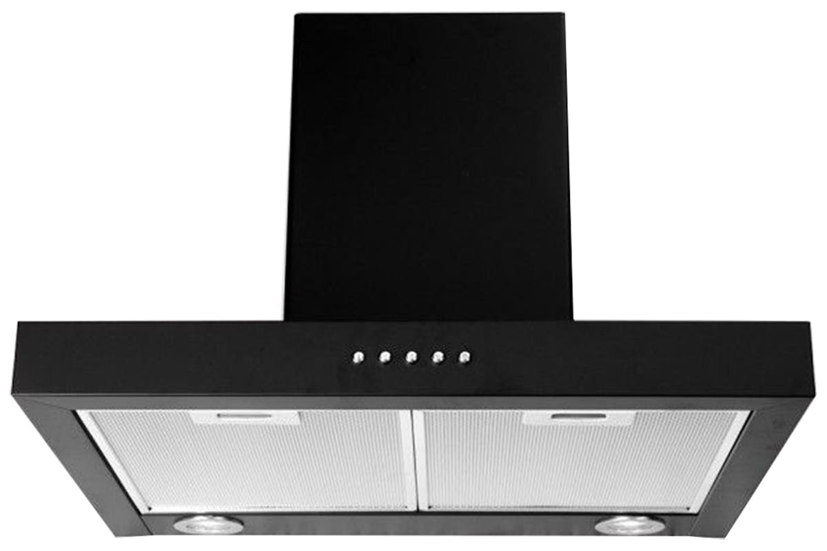 Luxair 60cm Flat Cooker Hood | LA-60-FLT-BLK-2