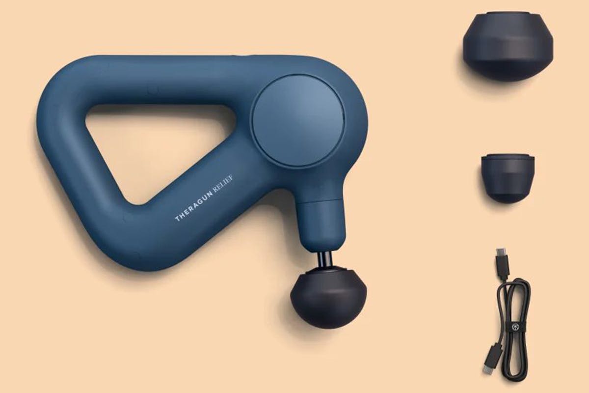 Theragun Relief Handheld Massage Gun | Navy-4