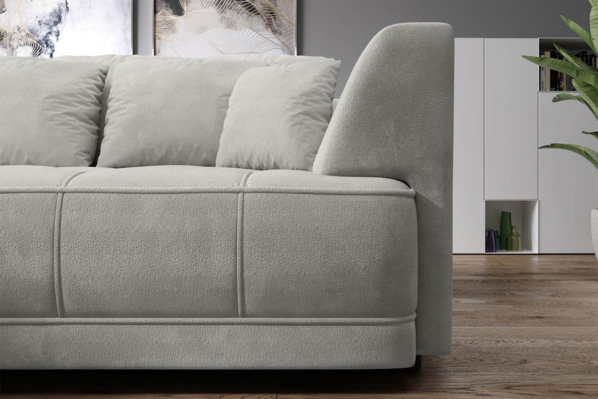 Amelia Chaise Sofa | Fabric | Taupe-4