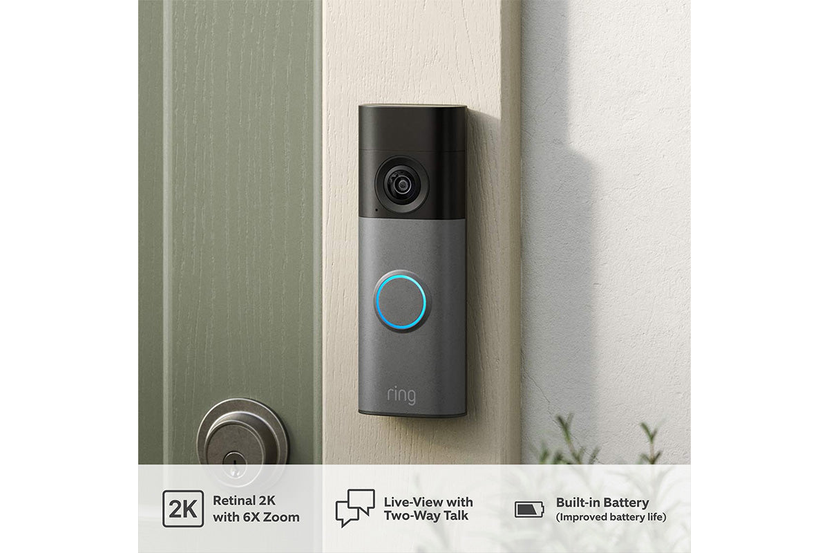Battery Video Doorbell 2K  | Matte Mocha-5
