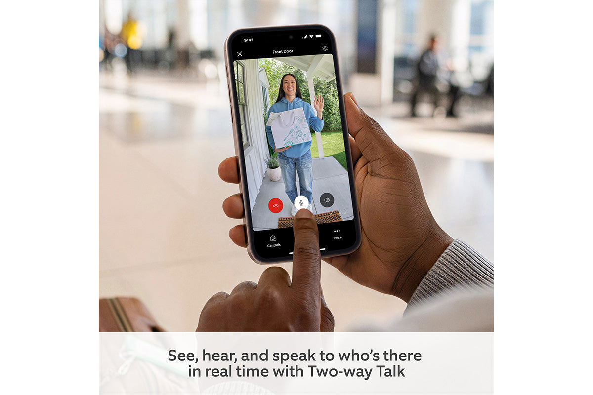 Battery Video Doorbell 2K | Speckled Grey-7