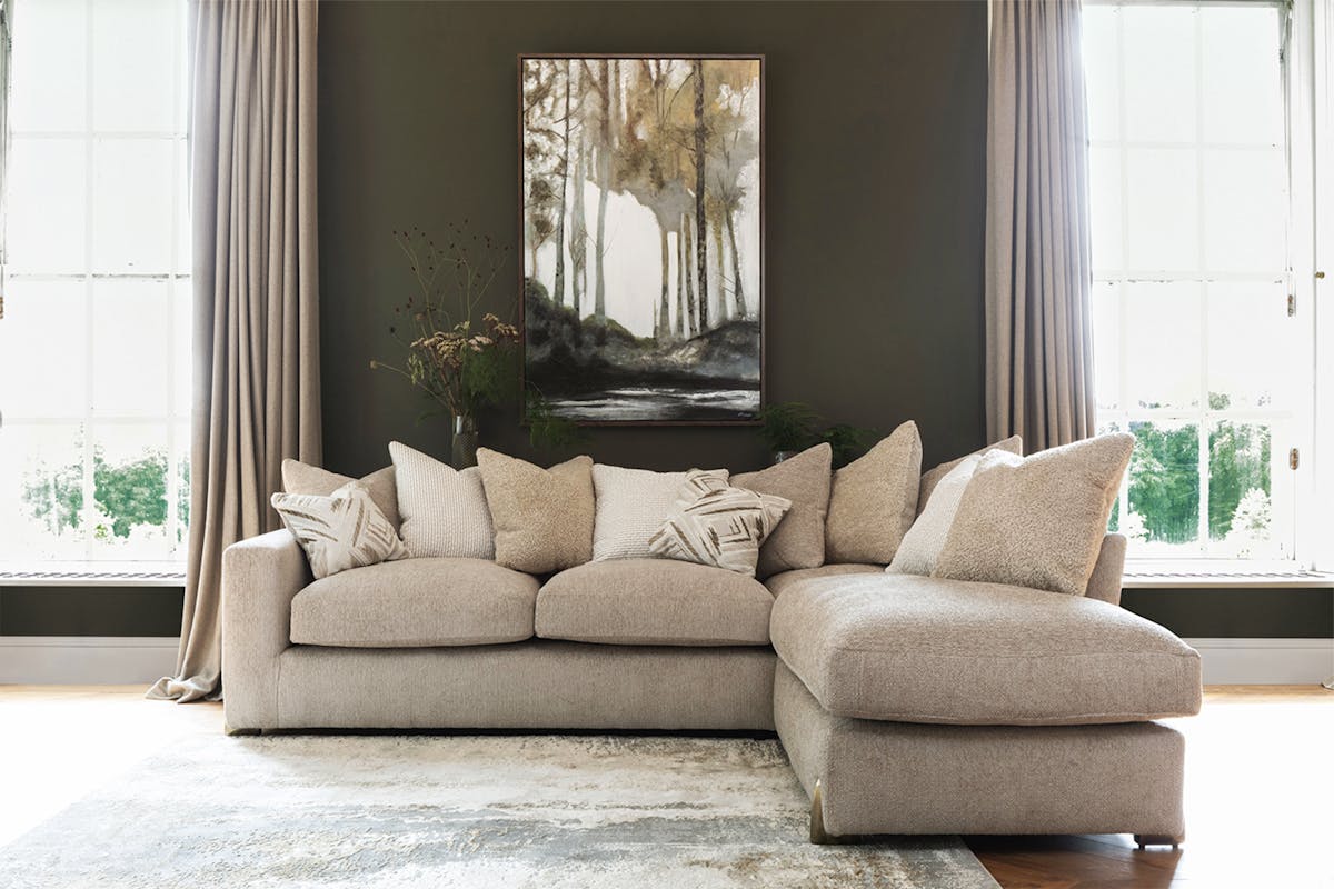 Romeo Chaise Sofa | Beige-2