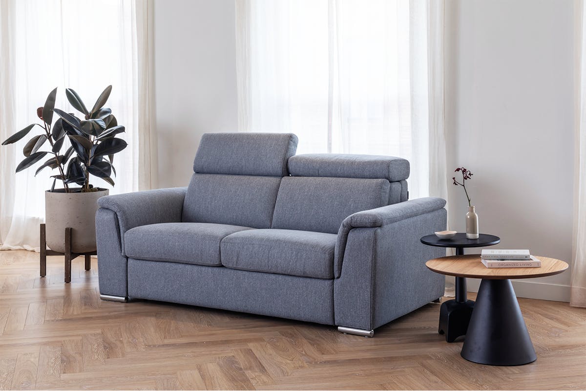 Rubra 2 Seater Sofa Bed | Grey-14