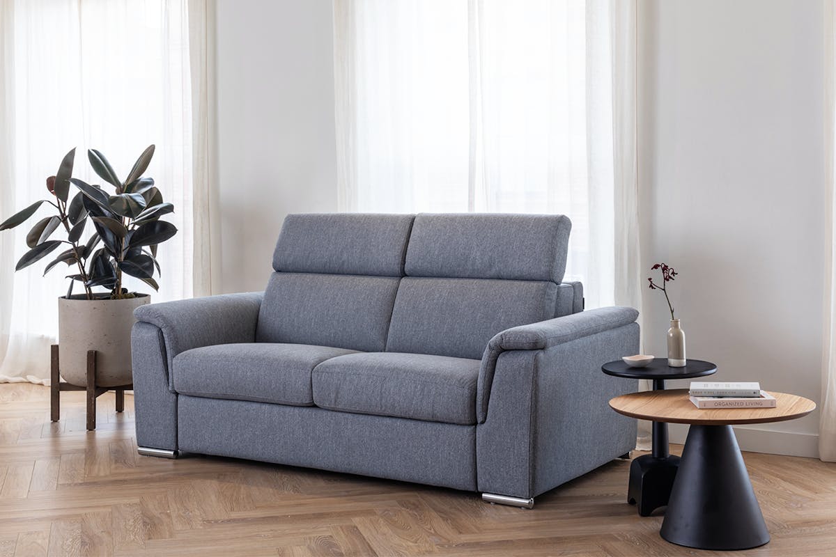 Rubra 2 Seater Sofa Bed | Grey-15