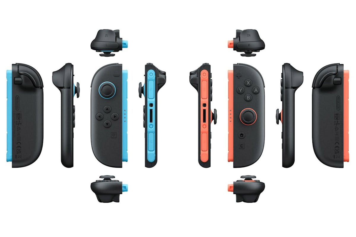 Nintendo Switch 2 Joy-Con Controller Pair | Light Blue/Light Red-5