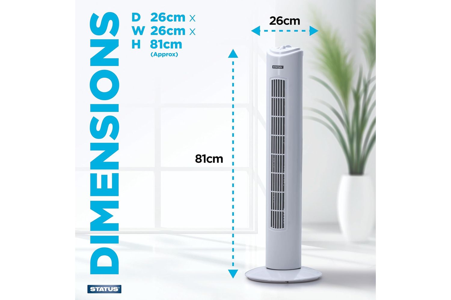Status 32 White Tower Fan-2