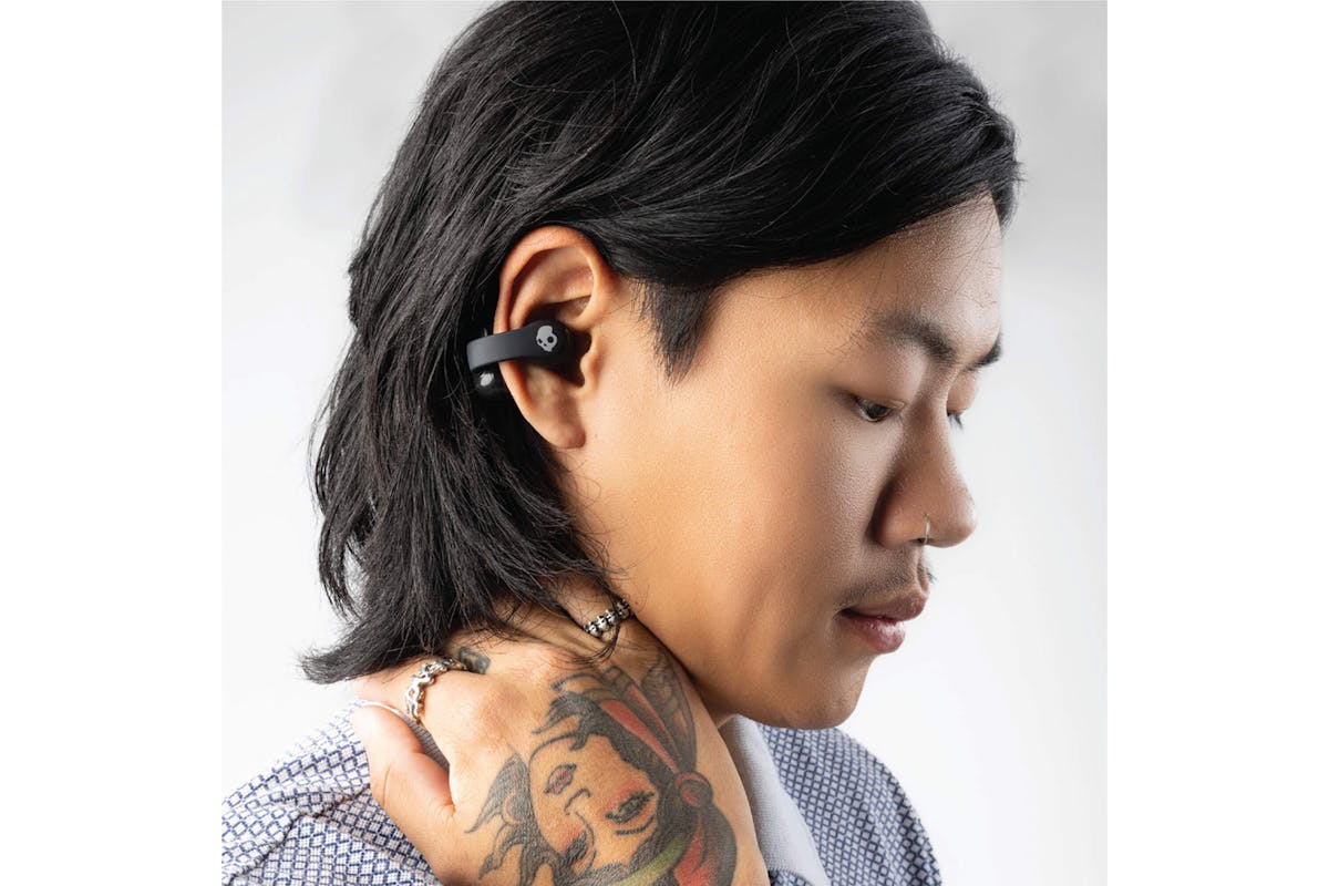 Skullcandy Push 720 True Wireless Open Ear Earbuds | Black/Silver-2