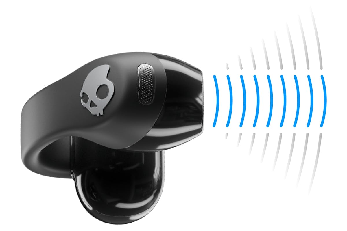 Skullcandy Push 720 True Wireless Open Ear Earbuds | Black/Silver-8