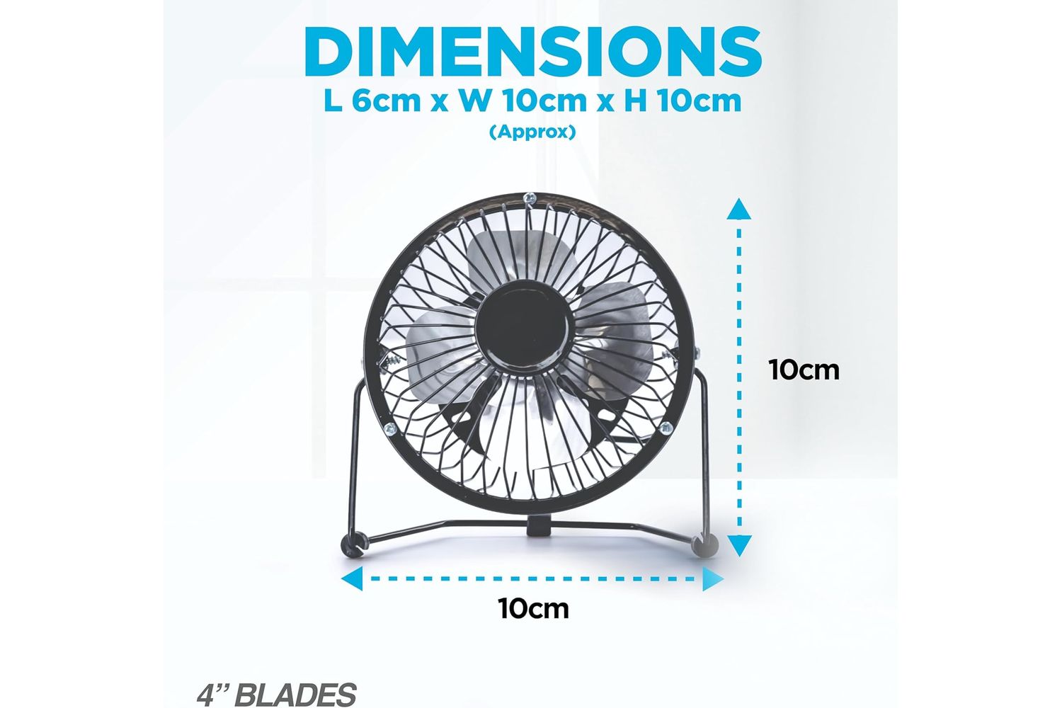 Status 4 Usb Mini Fan Black-2