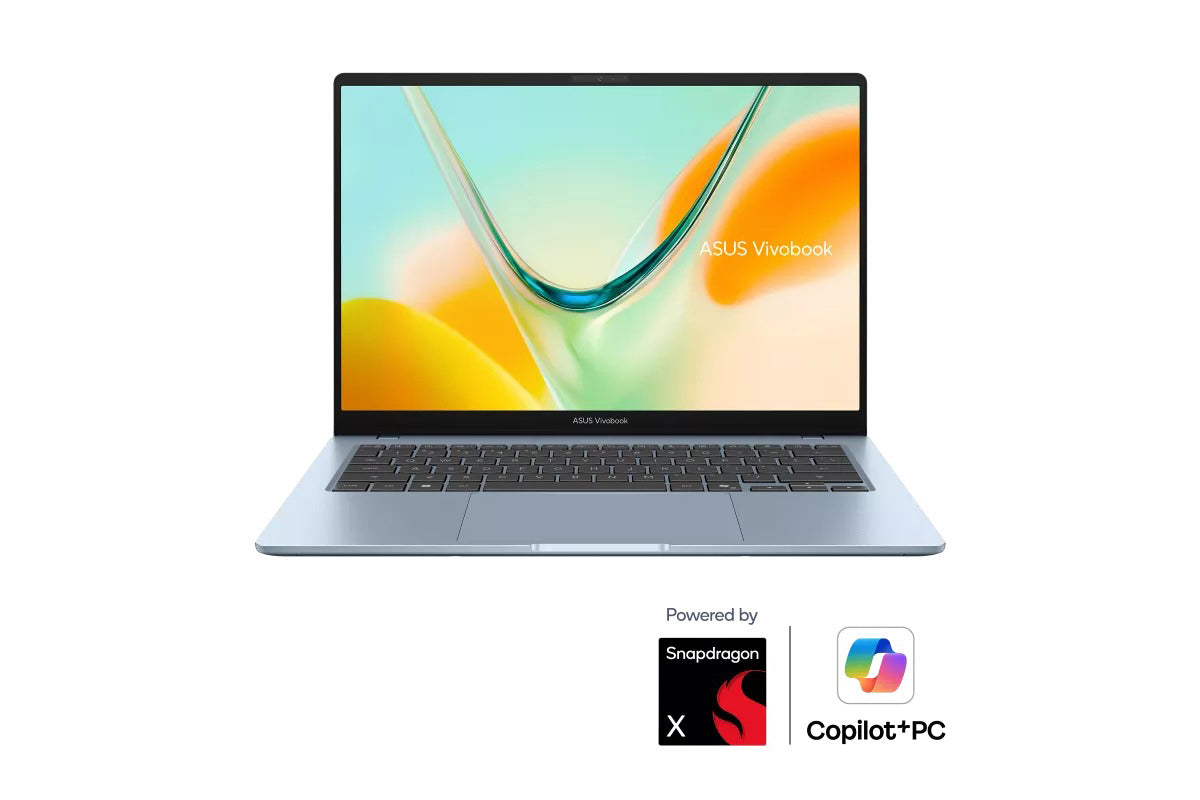 ASUS Vivobook S14 S5408QA 14" Snapdragon X X1 | Copilot+ PC | 8GB | 256GB | Light Blue | Qualcomm Adreno GPU-10