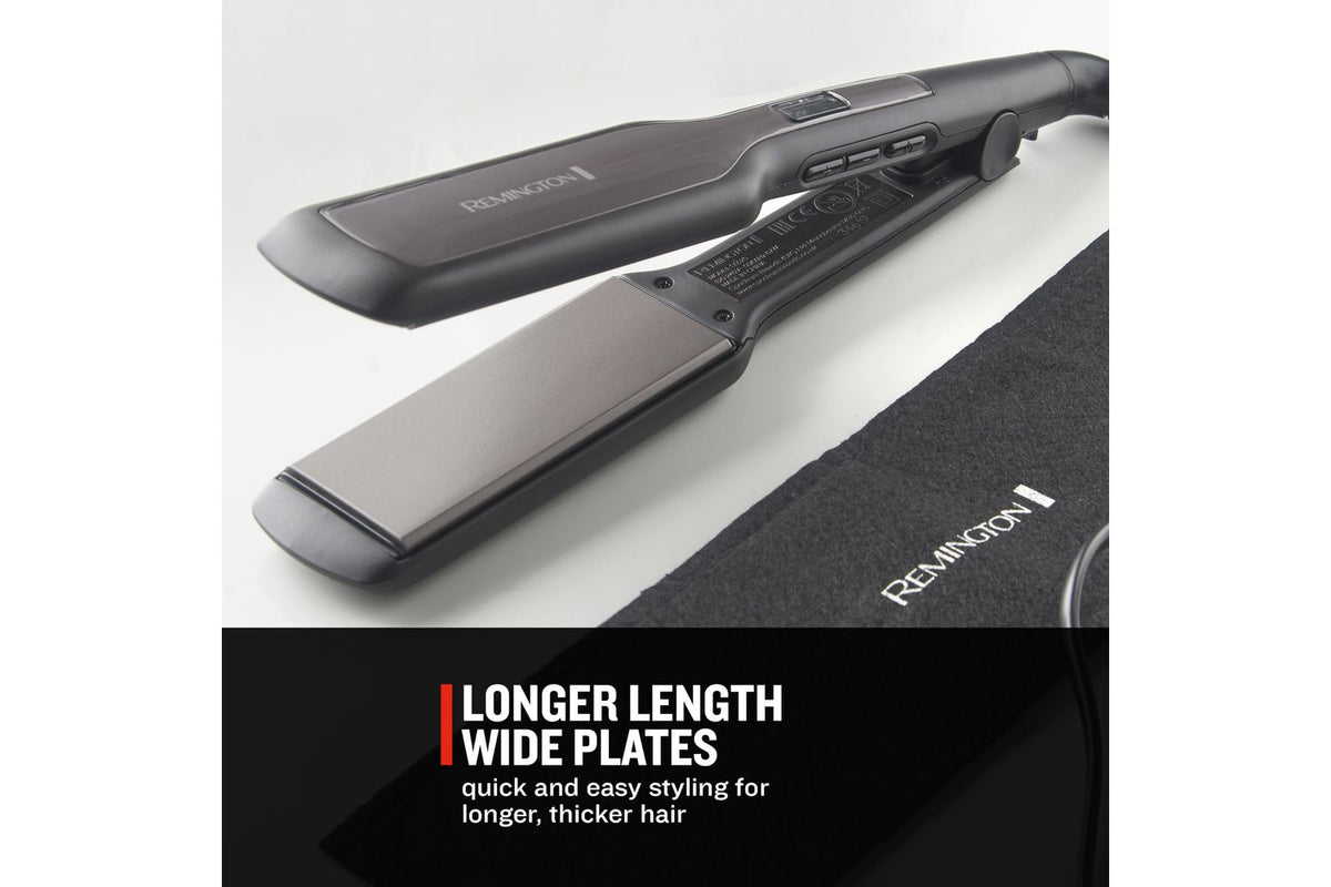 Remington Pro Ceramic Extra Hair Straightener | S5525 | Black/Grey-4