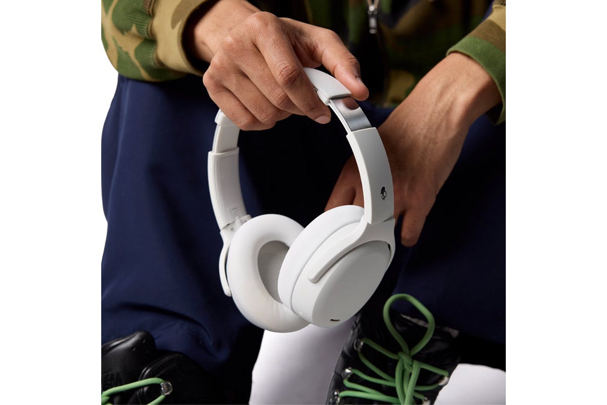 Skullcandy Crusher ANC 2 Sensory Bass Headphones with Active Noise Cancelling | Bone-5