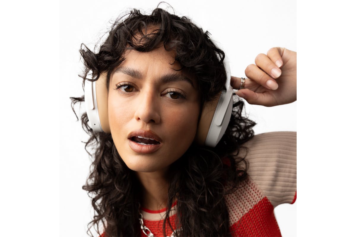 Skullcandy Hesh Over-Ear Wireless Headphones With Active Noise Canceling | Mod White-2