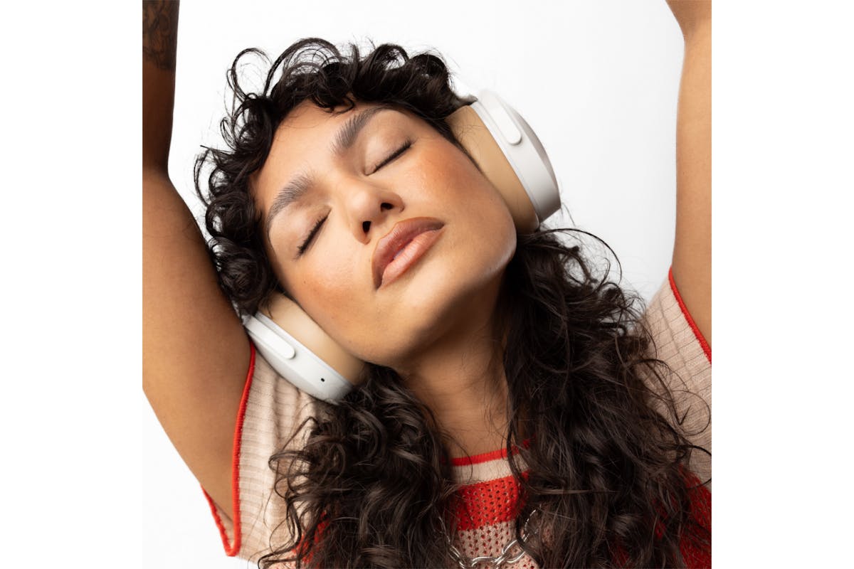 Skullcandy Hesh Over-Ear Wireless Headphones With Active Noise Canceling | Mod White-5