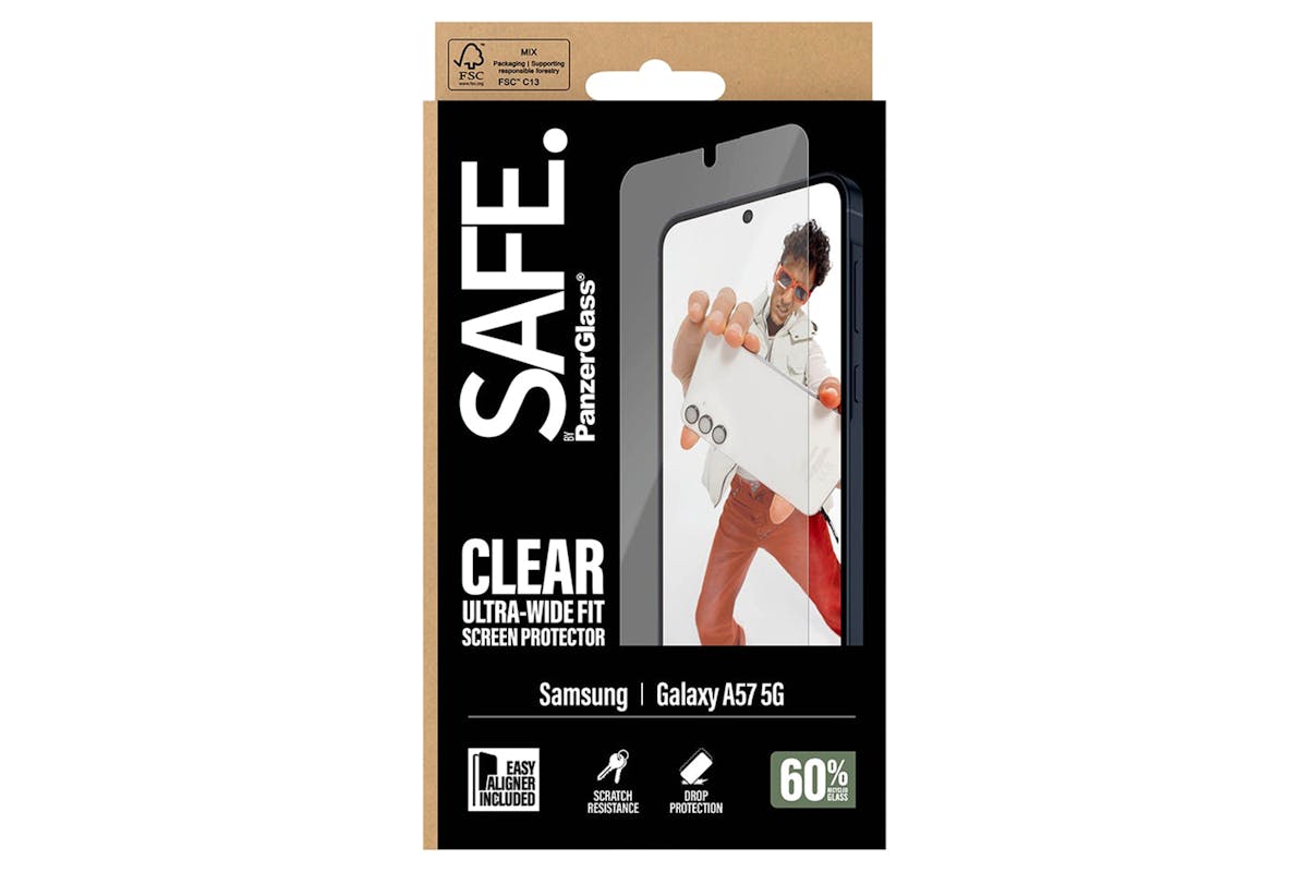 PanzerGlass Safe Samsung Galaxy A57 5G Ultra-Wide Fit Screen Protector-4