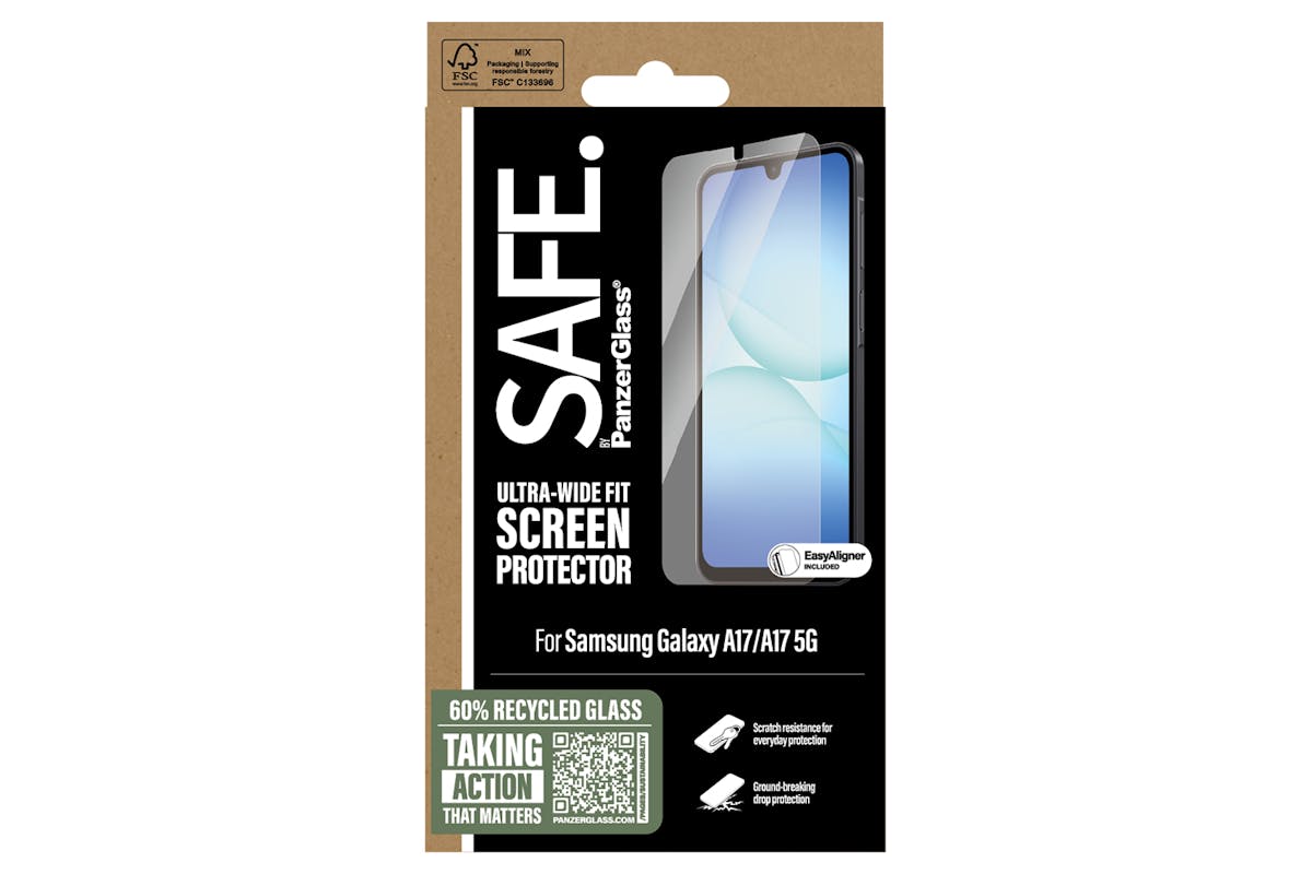 PanzerGlass Samsung Galaxy A17 5G Ultra-Wide Fit Screen Protector | Clear-4