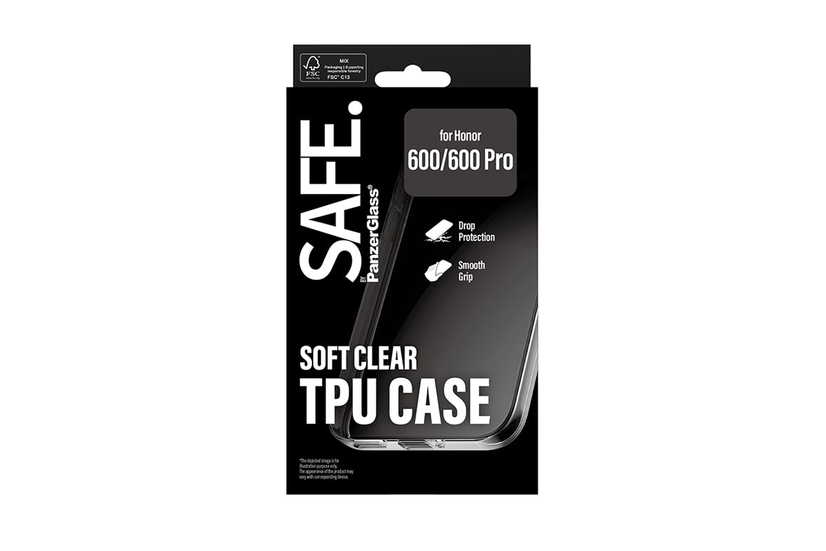 PanzerGlass Safe Honor 600 & 600 Pro Case | Transparent-4