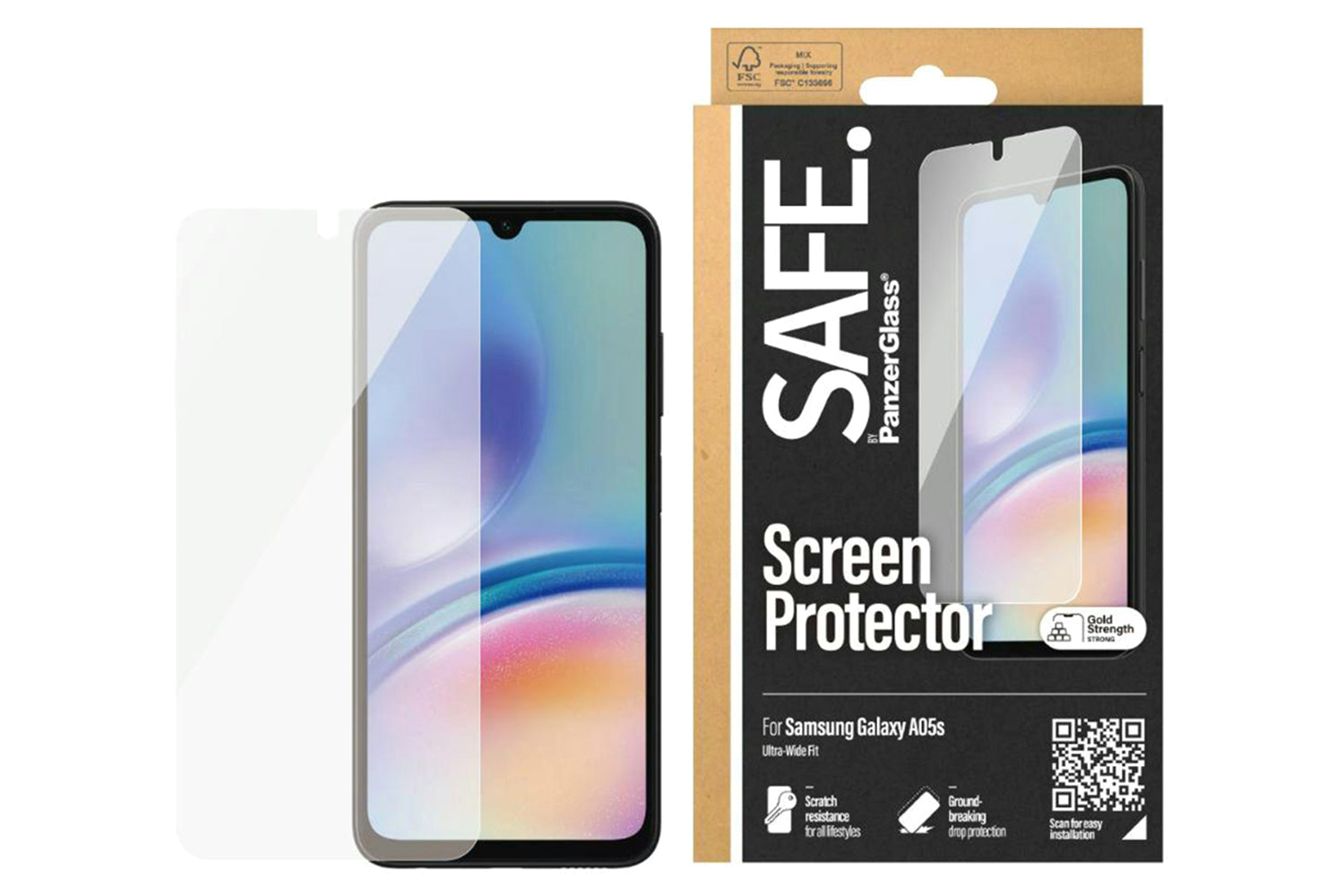 PanzerGlass Samsung Galaxy A05s UWF Screen Protector-2