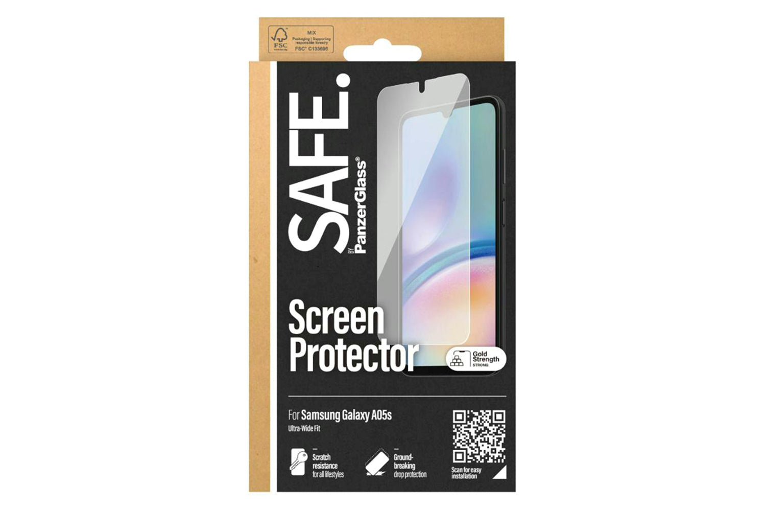 PanzerGlass Samsung Galaxy A05s UWF Screen Protector-3