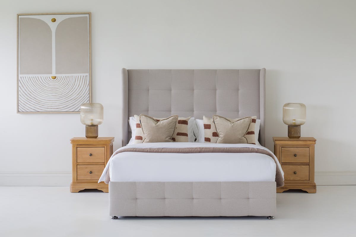 Briody | Vivien 55" Winged Headboard | King | 5ft | Colour Options-2