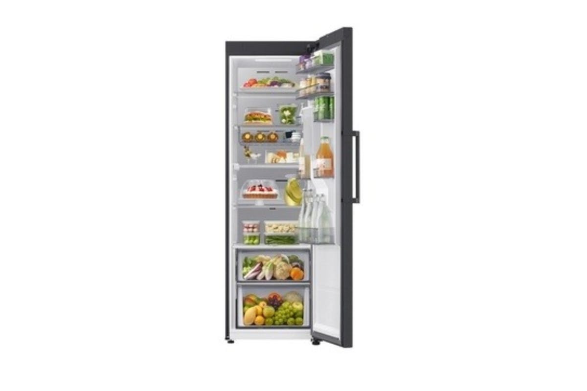 SAMSUNG 387L BLK STNLESS 1 DOOR FRIDGE|RR70H39DEFEU|Black-2