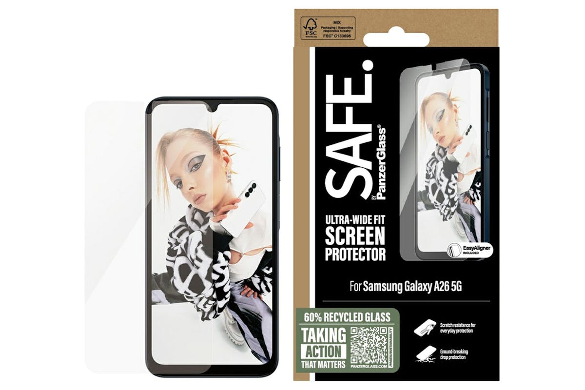PanzerGlass Samsung Galaxy A26 5G Ultra-Wide Fit Safe Screen Protector-3