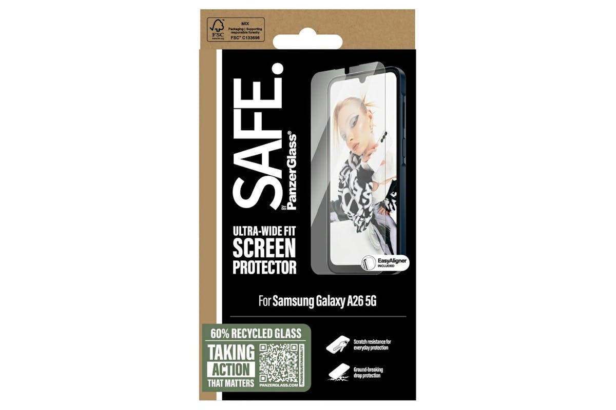 PanzerGlass Samsung Galaxy A26 5G Ultra-Wide Fit Safe Screen Protector-4