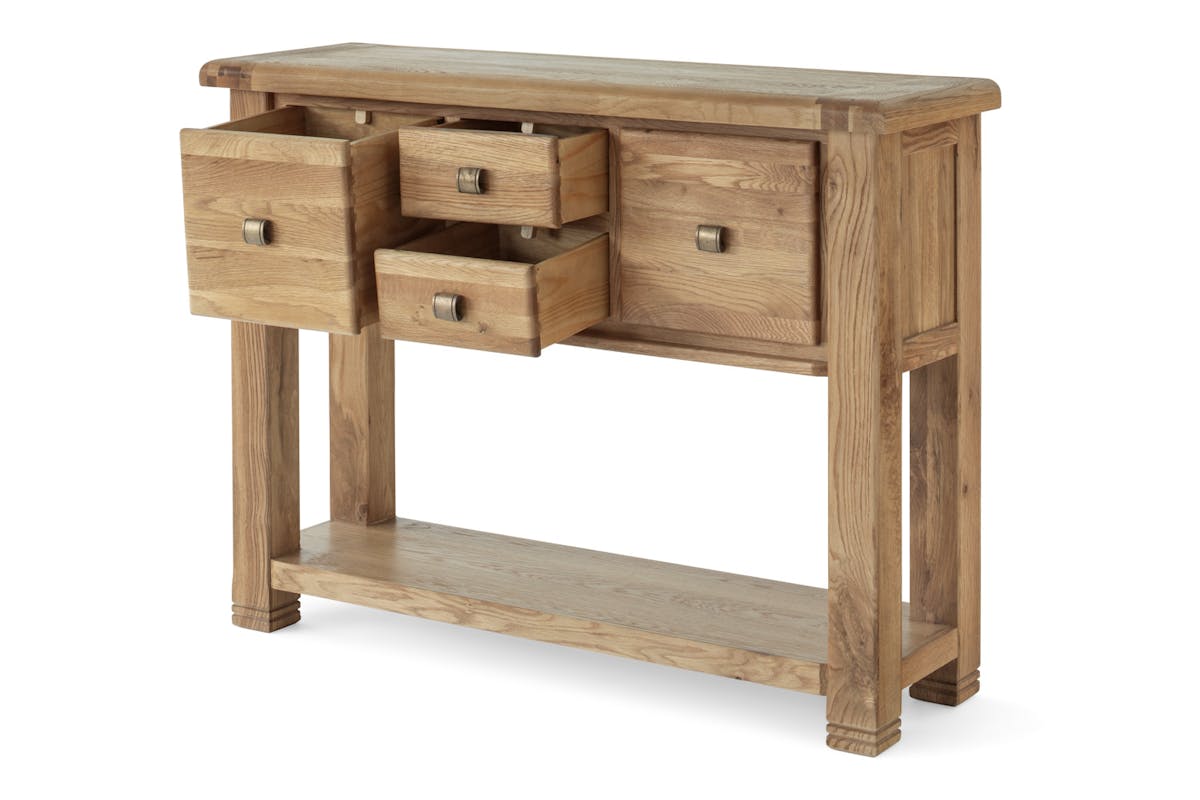 Savannah Console Table | 120 cm | Oak | Natural-5